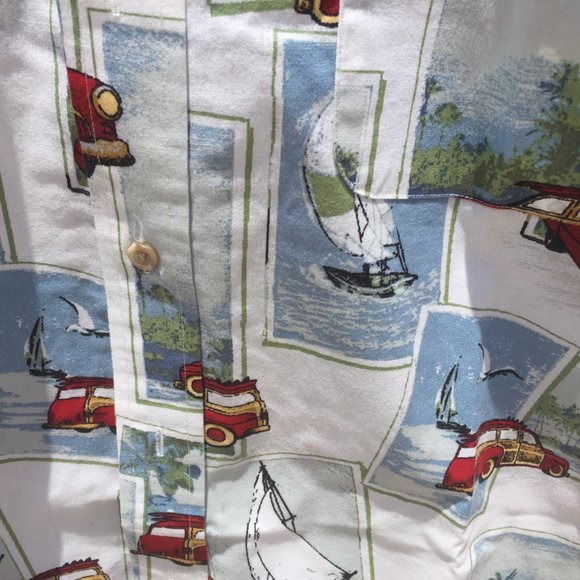 Munsingwear Button Up Shirt Large Hawaiian Men's - Picture 5 of 5